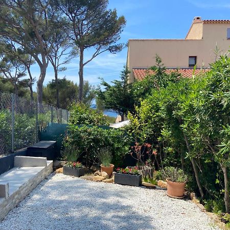 Logement Entier T2 Climatise, Parking Gratuit, Jardin, Plage A 2Min A Pied Sanary-sur-Mer Luaran gambar